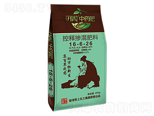 控釋摻混肥料16-6-26-開青中藥肥-青上化肥