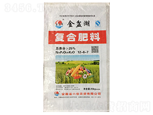 25kg復合肥料12-6-7-金盆湖-安徽六佳