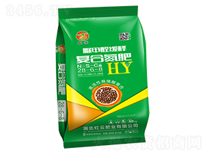 脲甲醛緩釋復(fù)合氮肥28-6-8-紅云