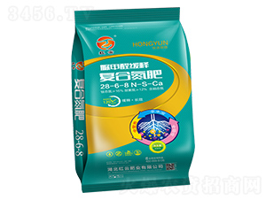 脲甲醛緩釋復(fù)合氮肥28-6-8（綠）-紅云