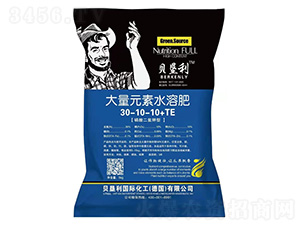磷酸二氫鉀型大量元素水溶肥料30-10-10+TE-貝墾利