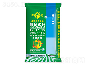 高濃度硫酸鉀復合肥料12-17-16-祥云農(nóng)業(yè)