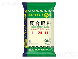 高濃度硫酸鉀復(fù)合肥料11-24-11-祥云農(nóng)業(yè)