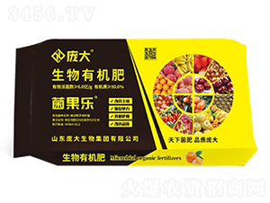 6億粉劑生物有機肥-菌果樂-龐大生物