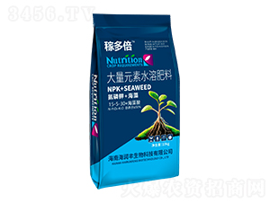 大量元素水溶肥料15-5-30+海藻酸-稼多倍-海潤豐