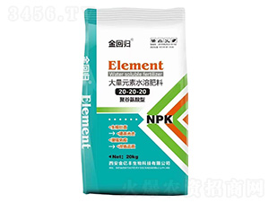 聚谷氨酸型大量元素水溶肥料20-20-20-金回歸-金億豐