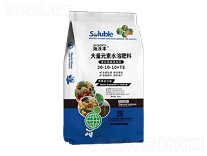 聚谷氨酸高氮型大量元素水溶肥料30-10-10+TE-海沃豐-海沃達生物