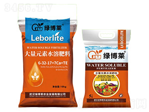 大量元素水溶肥料6-32-17+7Ca+TE-綠博萊